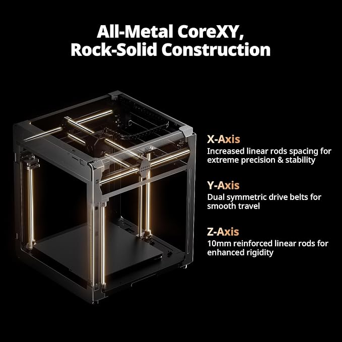 Anycubic Kobra S1 Max Combo 3D Printer, Large Build Size 350x350x350 mm³