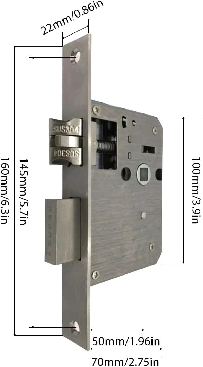 Tuya Smart Door Lock – Fingerprint &amp; Keypad Electronic Deadbolt